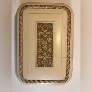 Vintage Bakelite Silver Chest by Marshall White Co. Lined with Silver Cloth